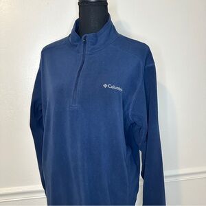 Columbia Navy Zip-Up Sweater